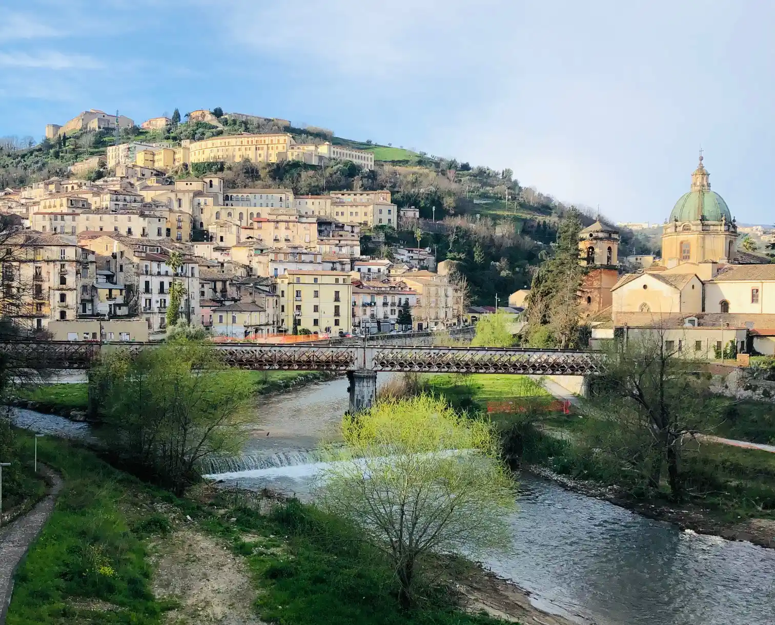 Panoramic view of Cosenza, perfect for wedding locations with scenic and historic landscapes.